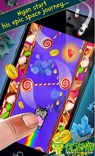 《彩虹貓:太空之旅》帶你奇妙闖關體驗
