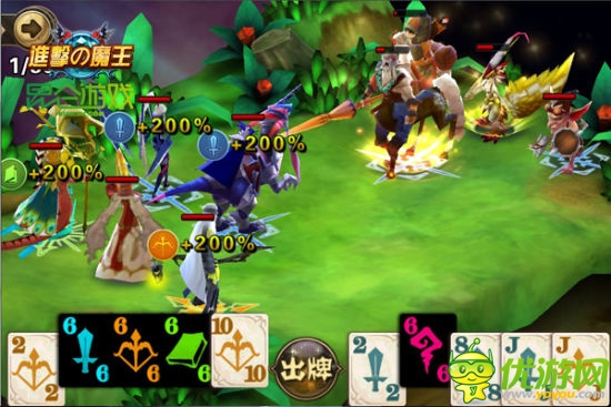 顛覆傳統(tǒng) 《進(jìn)擊的魔王》撲克式戰(zhàn)斗細(xì)節(jié)揭秘