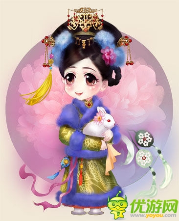 史上最全宮斗 《天天萌宮廷》精美原圖曝光