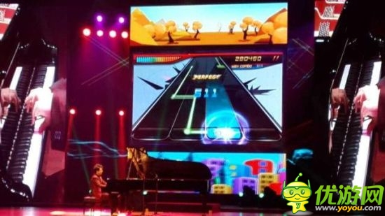 郎朗音樂會與《節(jié)奏大師》合作演繹世界名曲