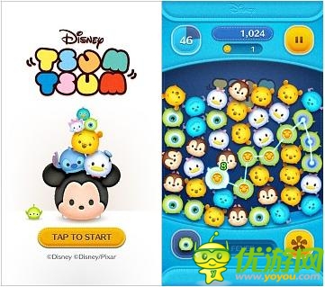 迪士尼推出新游《LINE:迪士尼消消看》