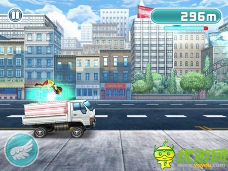 《踢飛大胡子》評測:史上最“痛”的跑酷游戲