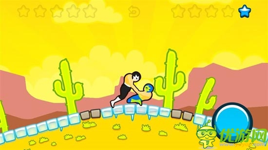 滿滿惡意的對戰(zhàn)小游戲 《搞基摔跤》評測