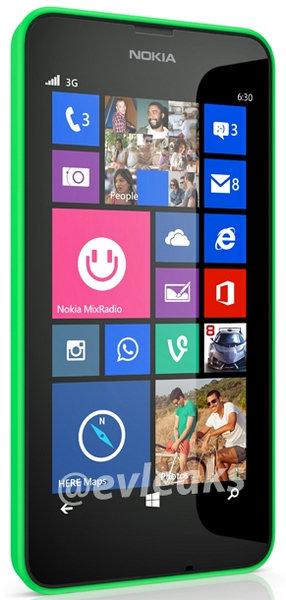 諾基亞Lumia 630官圖曝光 搭載WP8.1系統(tǒng)