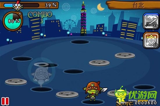 《嗒啪勇者》評測: 活力加強版的打地鼠