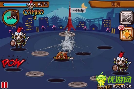 《嗒啪勇者》評測: 活力加強版的打地鼠