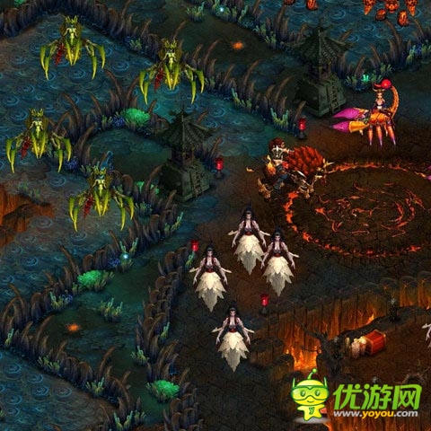 《忘仙》全新資料片“惡魔城堡”地圖搶先看