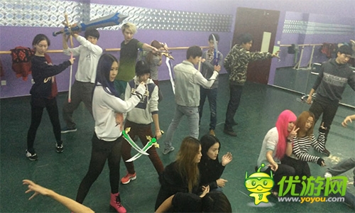 二次元走進(jìn)現(xiàn)實(shí) 《疾風(fēng)勇者傳》Cosplay排練