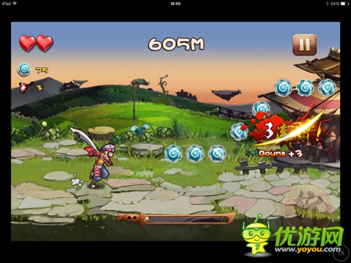 領(lǐng)神器跑酷 玩《忍者無(wú)雙》送iphone游戲手柄