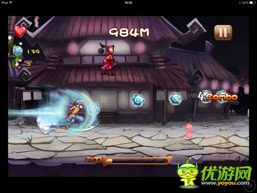 領(lǐng)神器跑酷 玩《忍者無(wú)雙》送iphone游戲手柄