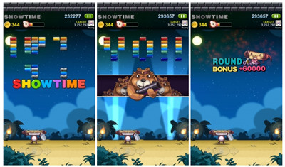 《打磚塊 朋友》結(jié)合Combo道具系統(tǒng)的打磚塊游戲