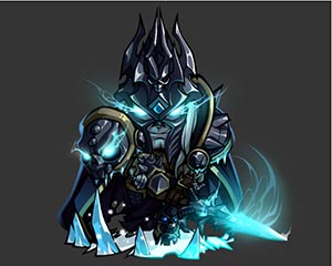 玩家畫(huà)師繪制《敢客聯(lián)盟》英雄皮膚新鮮出爐