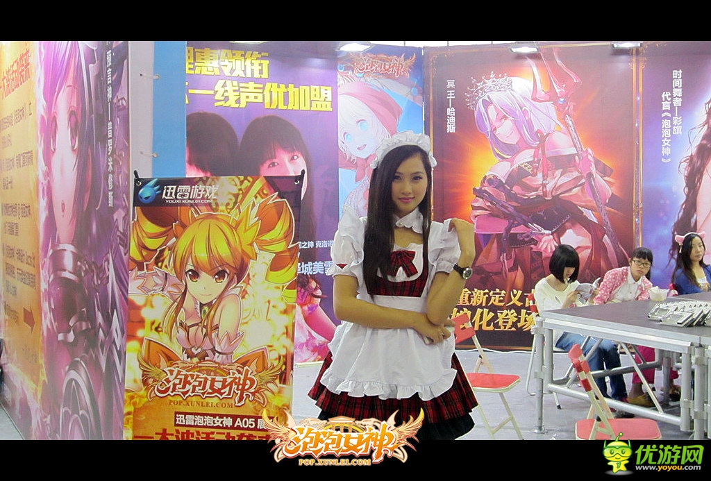 日系卡牌手游《泡泡女神》漫展現(xiàn)場受熱捧