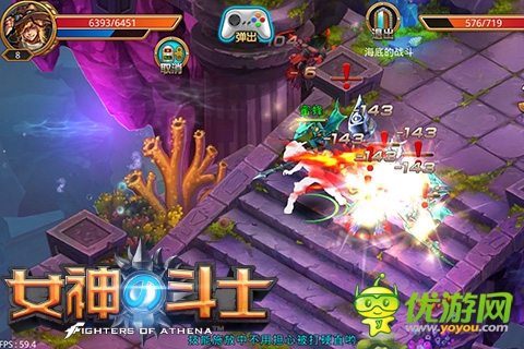 熱衷PK的暴走二次元 《女神的斗士》無鎖定戰(zhàn)斗啟動(dòng)