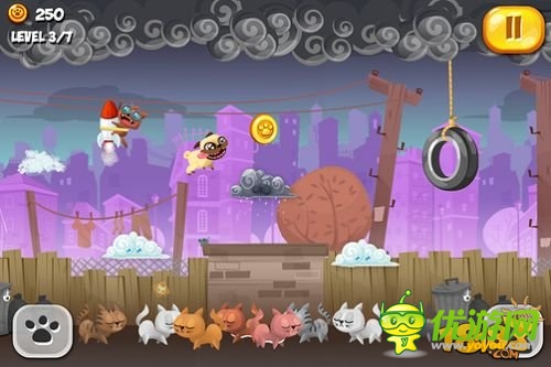 今夏上市 ：萌狗跑酷手游《云端沙皮狗》