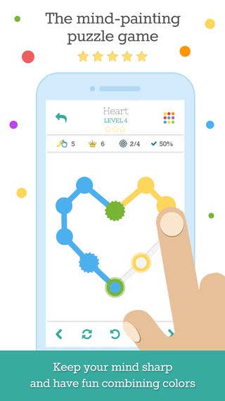  簡單風(fēng)格小游 《水彩Watercolors》上架IOS