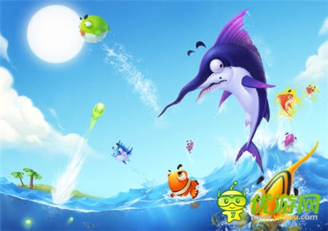 海底世界透清涼《捕魚達(dá)人3》原畫首次曝光