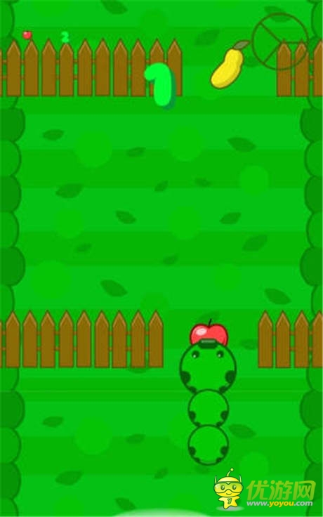 《Wiggleworm》操縱毛毛蟲逃脫藍白拖的襲擊