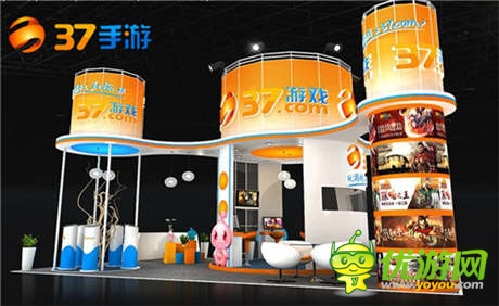 37手游展臺(tái)驚艷亮相第十二屆ChinaJoy