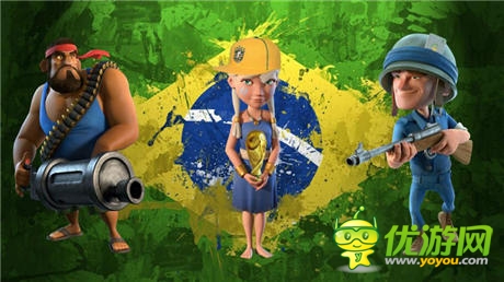 世界杯版《海島奇兵》 玩家自制各國(guó)海島旗幟