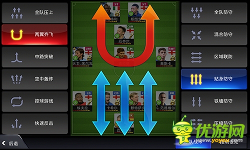 fc足球經(jīng)理戰(zhàn)術(shù)選擇攻略