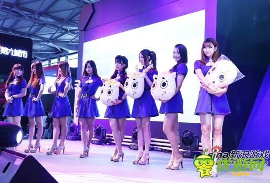 新浪二次元展臺首次亮相展會