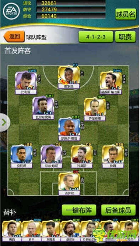 《FIFA2014巴西世界杯》陣容選擇 成就金牌教頭