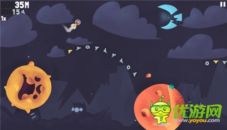 考驗反應(yīng)能力的小品游戲《Beyond Gravity》