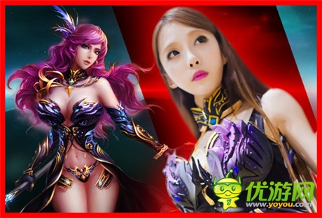 3D純暗黑《地牢女王》神級(jí)cos與原畫(huà)大比拼