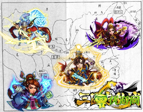 帥氣畢露 3k玩《三國志亂消》名將良臣原畫欣賞