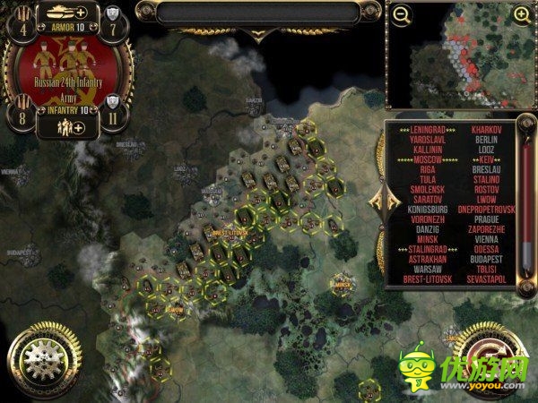 再續(xù)經(jīng)典戰(zhàn)爭策略游戲《蘇聯(lián)前線》推出iPad版