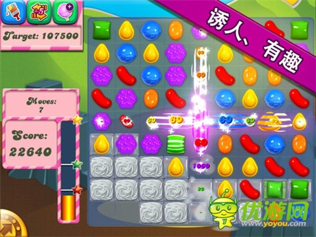 消除大爆炸 糖果游戲《糖果傳奇》免流量來臨