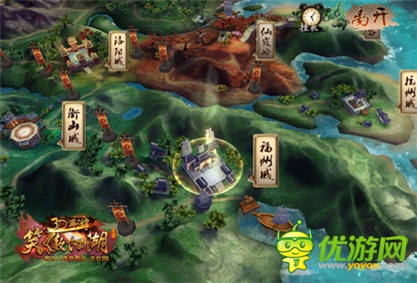 揭《笑傲江湖3D手游》R-Sync技術(shù) 構(gòu)建真實江湖