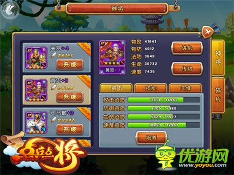 激爽新服等你來《點兵點將》人氣神將盤點