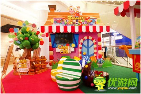 糖果傳奇“糖果屋”甜蜜落地羊城 萌翻市民引爆人潮