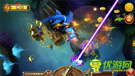 《捕魚達人土豪金》全新版本 用黃金大網捕黃金大魚