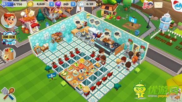 餐廳物語(yǔ)2餐廳布置分享