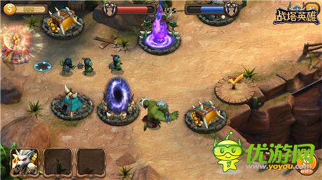 MOBA類玩法首曝《戰(zhàn)塔英雄》IOS二測即將開啟