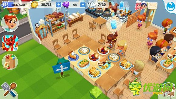 餐廳物語2餐廳布局小技巧