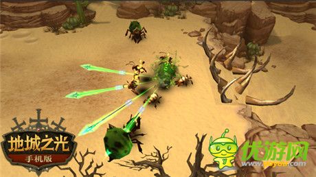 《地城之光手機(jī)版》封測(cè)將近 炫酷截圖首曝
