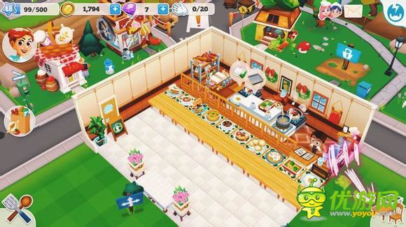 餐廳物語(yǔ)2怎么移動(dòng)門