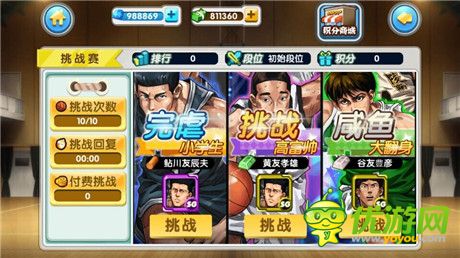 大灌籃手游PVP挑戰(zhàn)賽解析