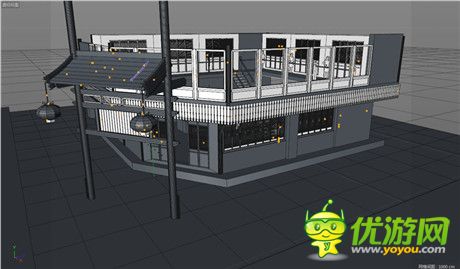 還原經(jīng)典場(chǎng)景《仙劍客?！穲?chǎng)景3D搭建圖曝光