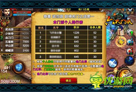 萬(wàn)人撕逼一戰(zhàn)方休《六大門派》空間入口上線